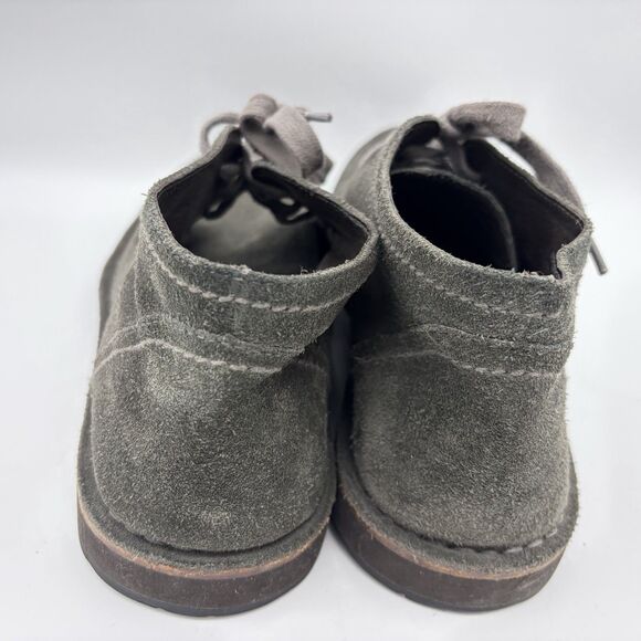 John Varvatos 10.5 M Suede Desert Chukka Boots Gray Crepe Sole Minimalist Casual main image 5